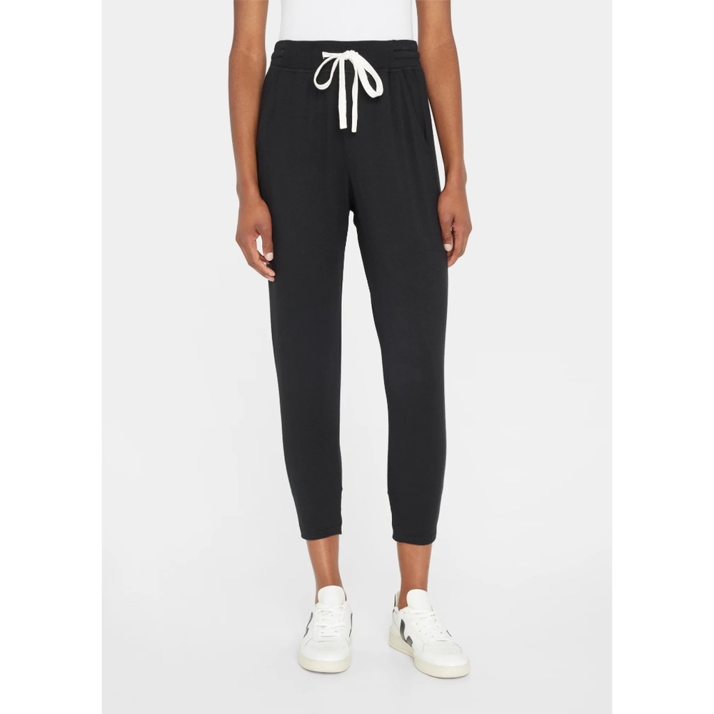 NWT! 🖤 Splits59 Reena 7/8 Sweatpants, Black/Off-white, Size L